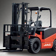 Эл. погрузчик JAC 10 т 1260 Ач 4 опоры Серия S